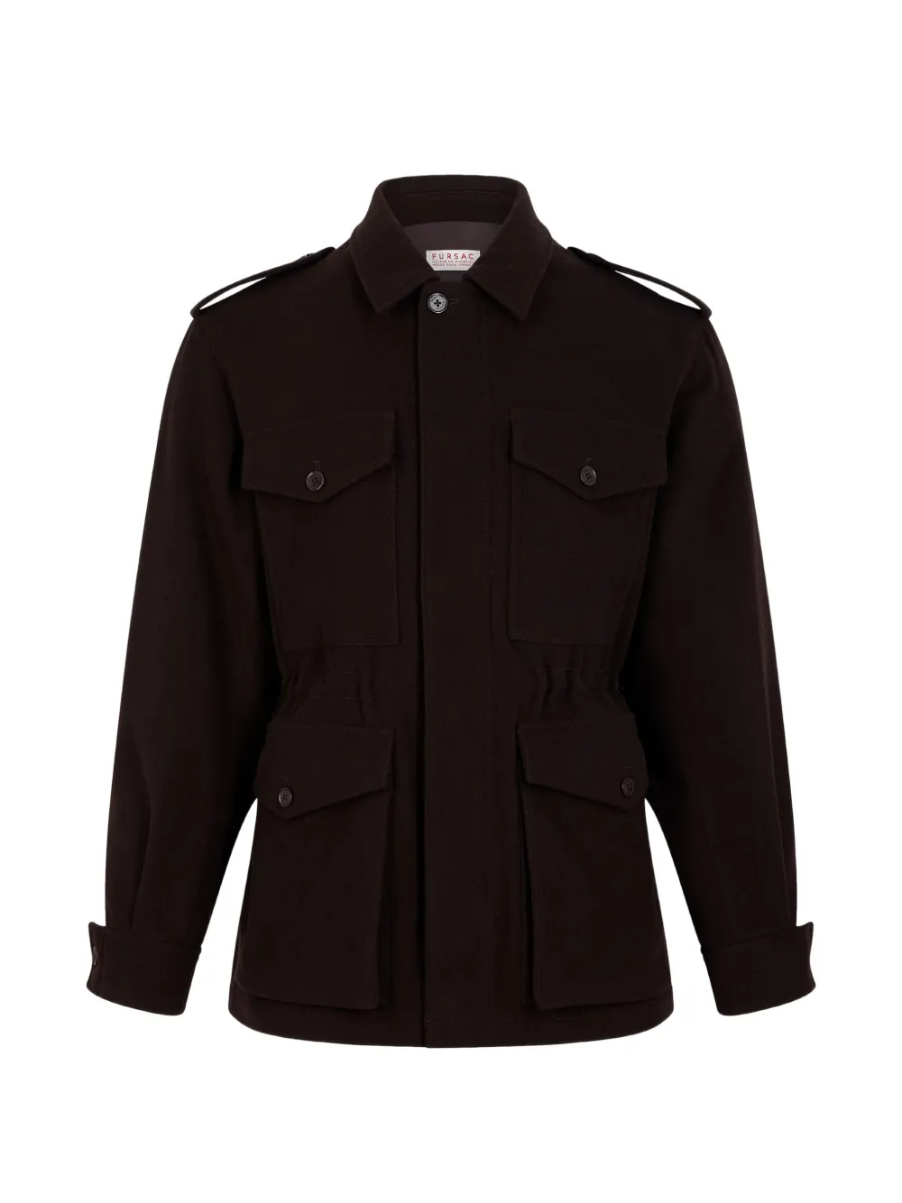 FURSAC four-pocket epaulette jacket