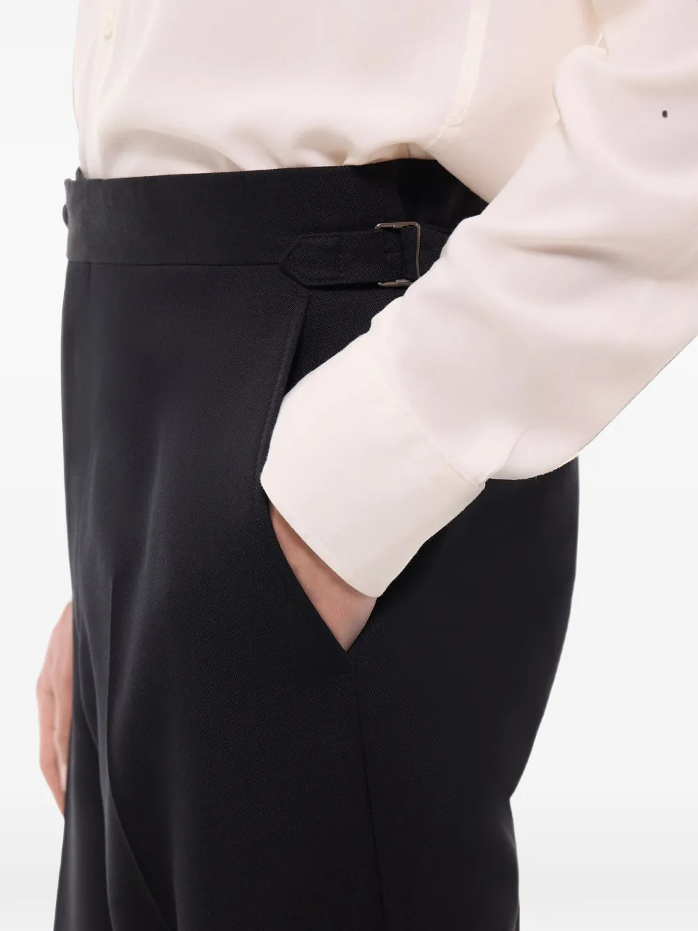 FURSAC Pantalon met gespsluiting Zwart