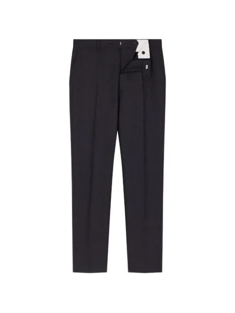 FURSAC pantalones de vestir de lana virgen