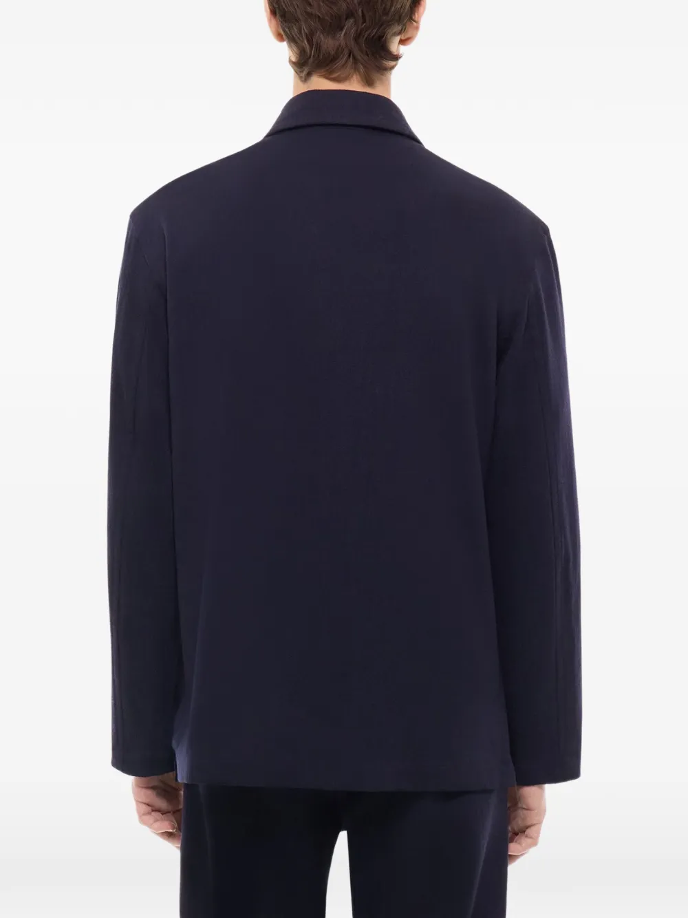 FURSAC Shirtjack met opgestikte zakken Blauw