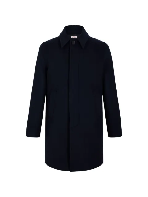 FURSAC concealed-button coat