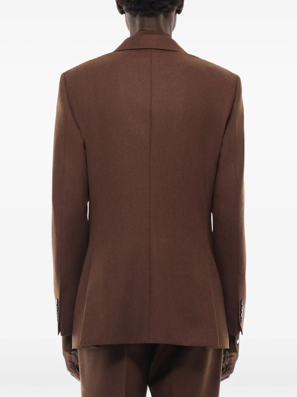 FURSAC Blazer van scheerwol Bruin