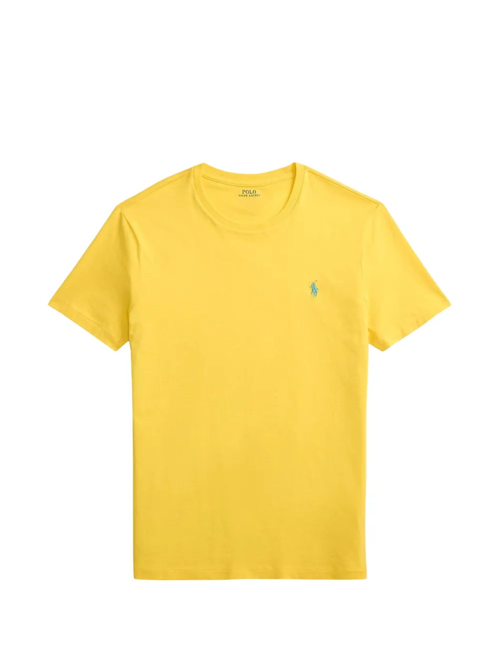 Polo Ralph Lauren logo-embroidered T-shirt - Gelb