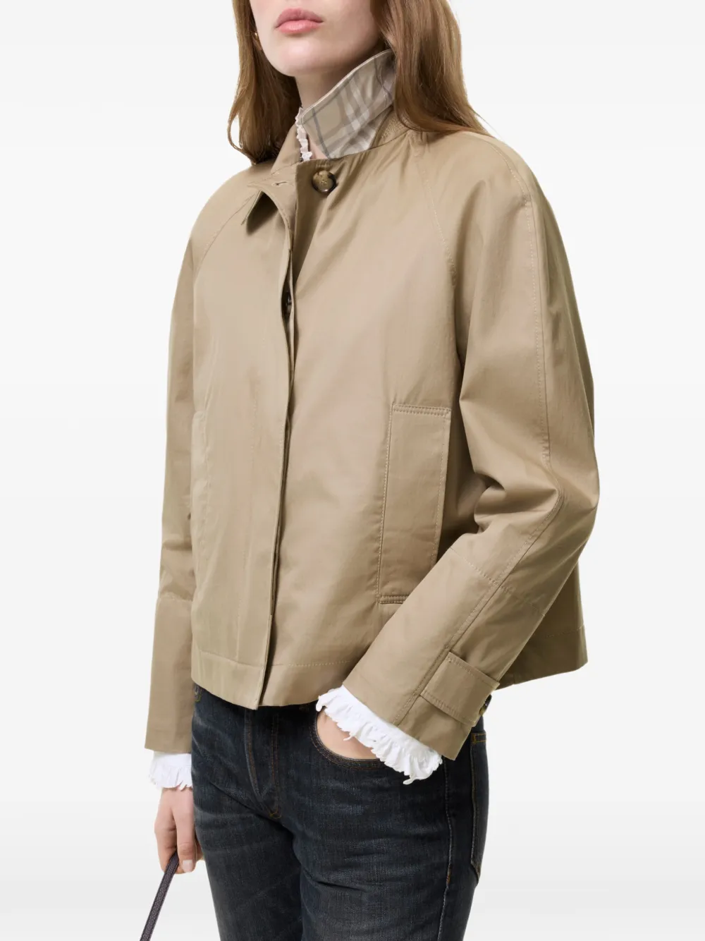 Burberry Tropical gabardine jack Beige