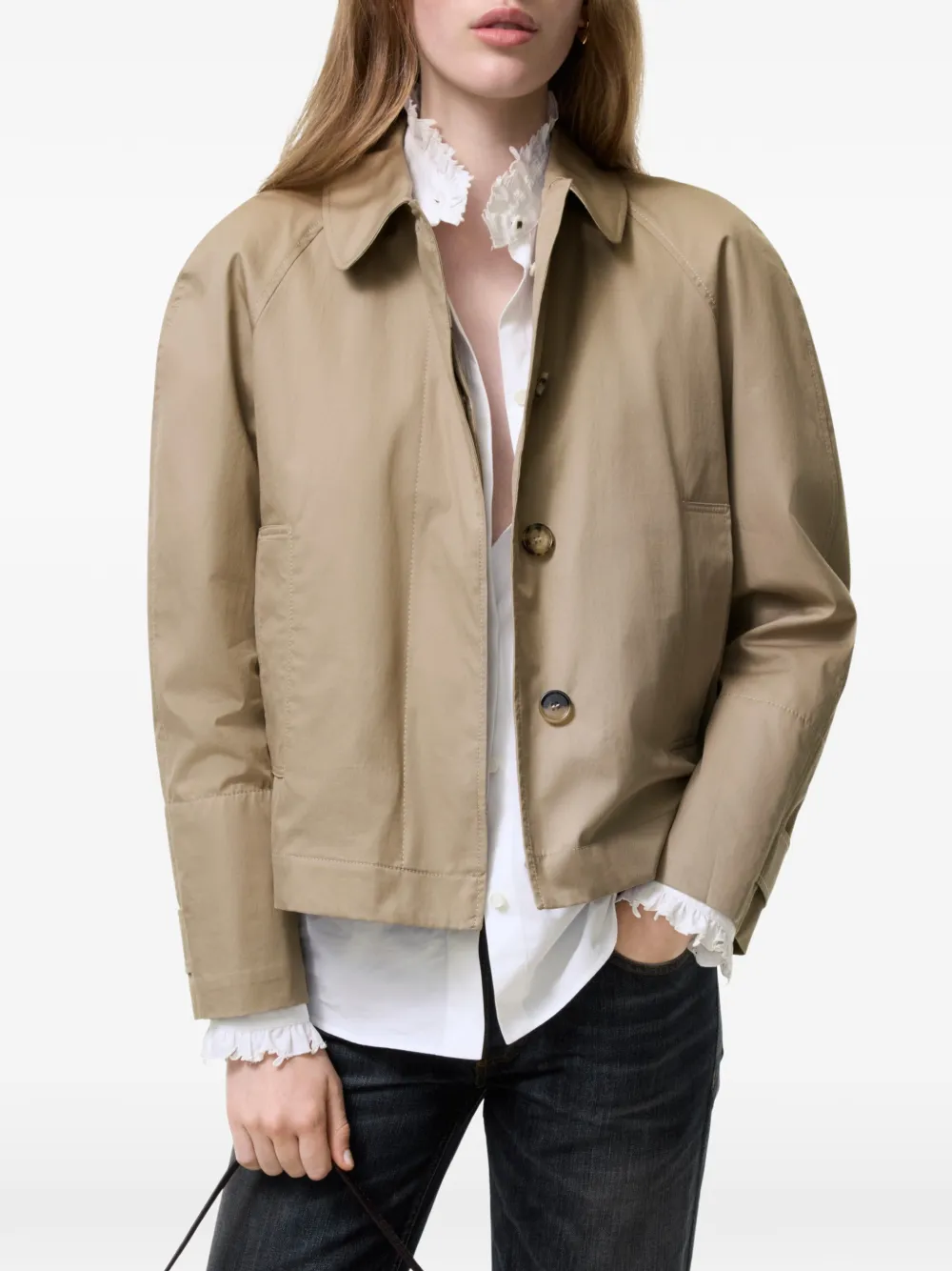 Burberry Tropical gabardine jack Beige