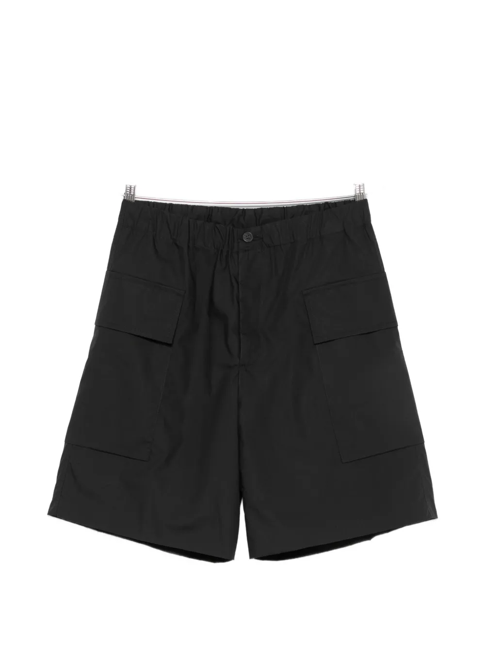 Rhun Button-fastening Cargo Shorts In Red