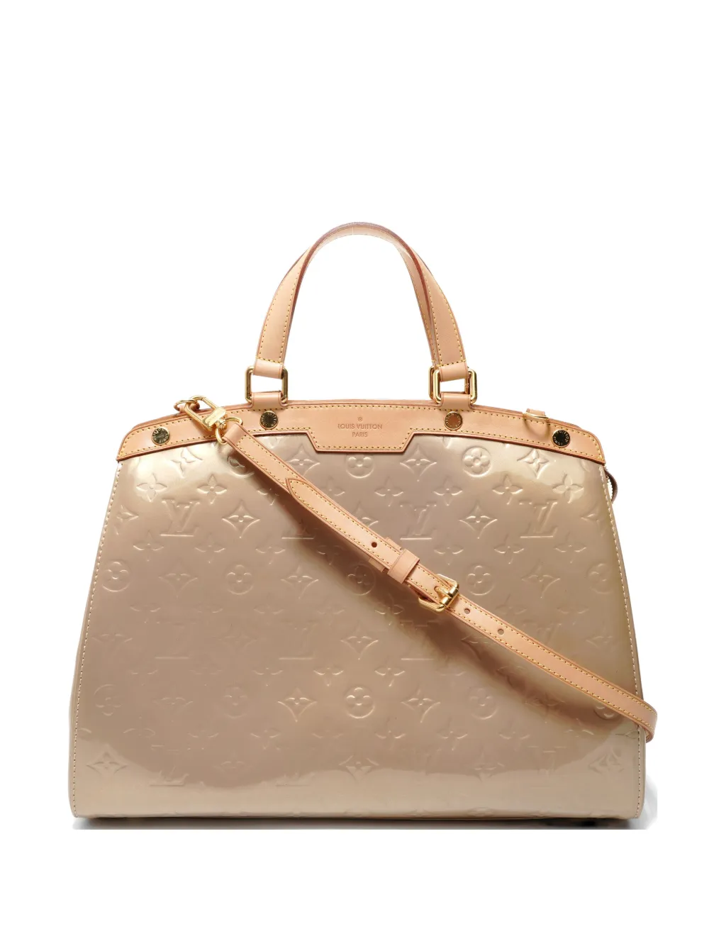 Louis Vuitton Pre-Owned 2012 GM Blair Monogram Vernis tote bag - Oro
