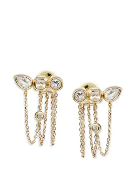Anzie Cléo Jaeda chain earrings