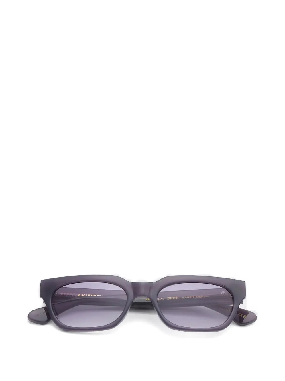 A.kjaerbede Bror Rectangle-frame Sunglasses In Purple