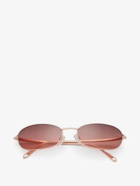 A.Kjaerbede Jack oval-frame sunglasses
