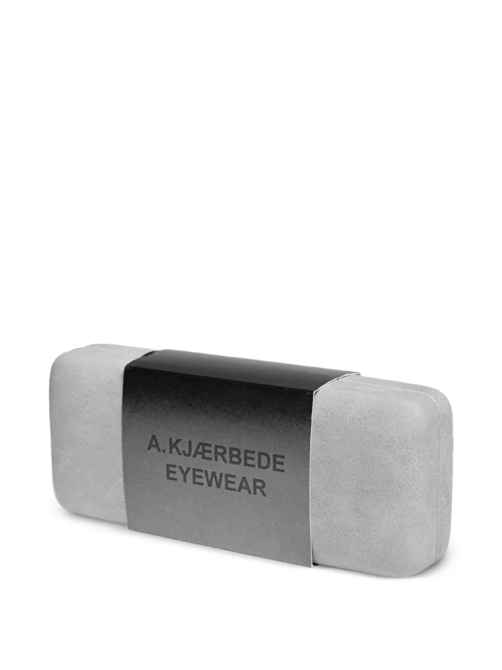 A.Kjaerbede logo-print hard case - Grau