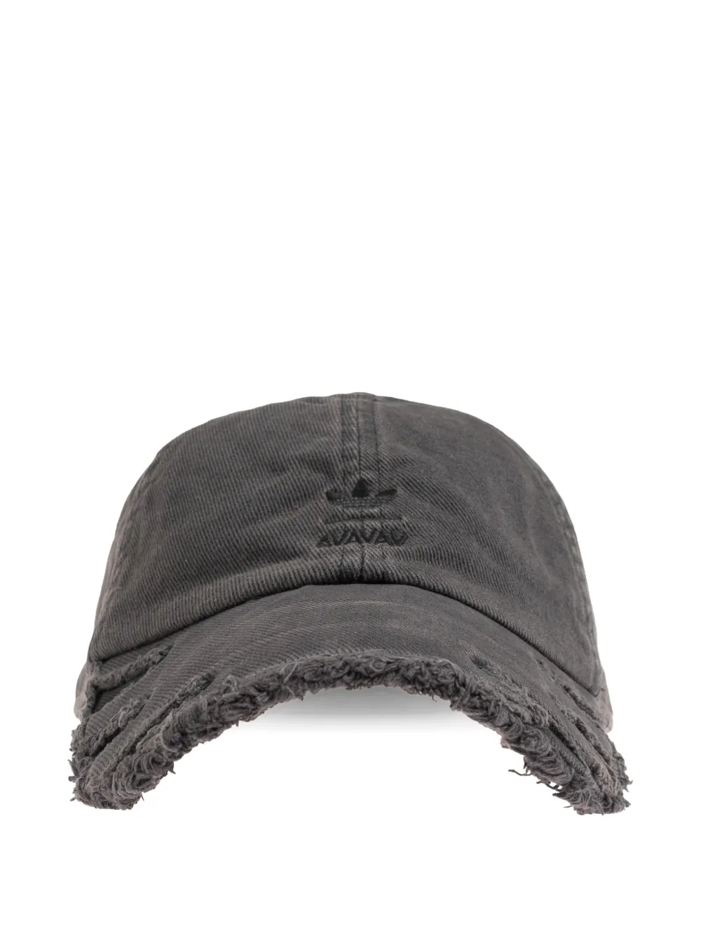 adidas x Avavav distressed logo-embroidered cap - Nero