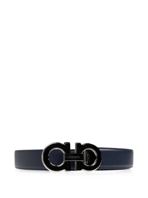 Ferragamo cinturón Gancini reversible