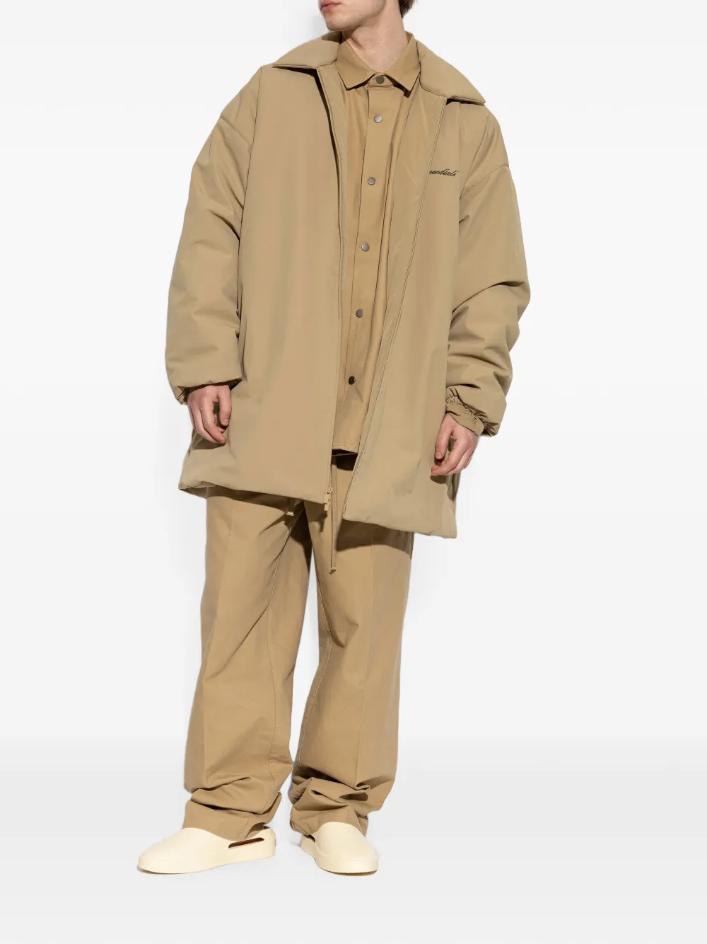 FEAR OF GOD ESSENTIALS California 1.0 mules Beige