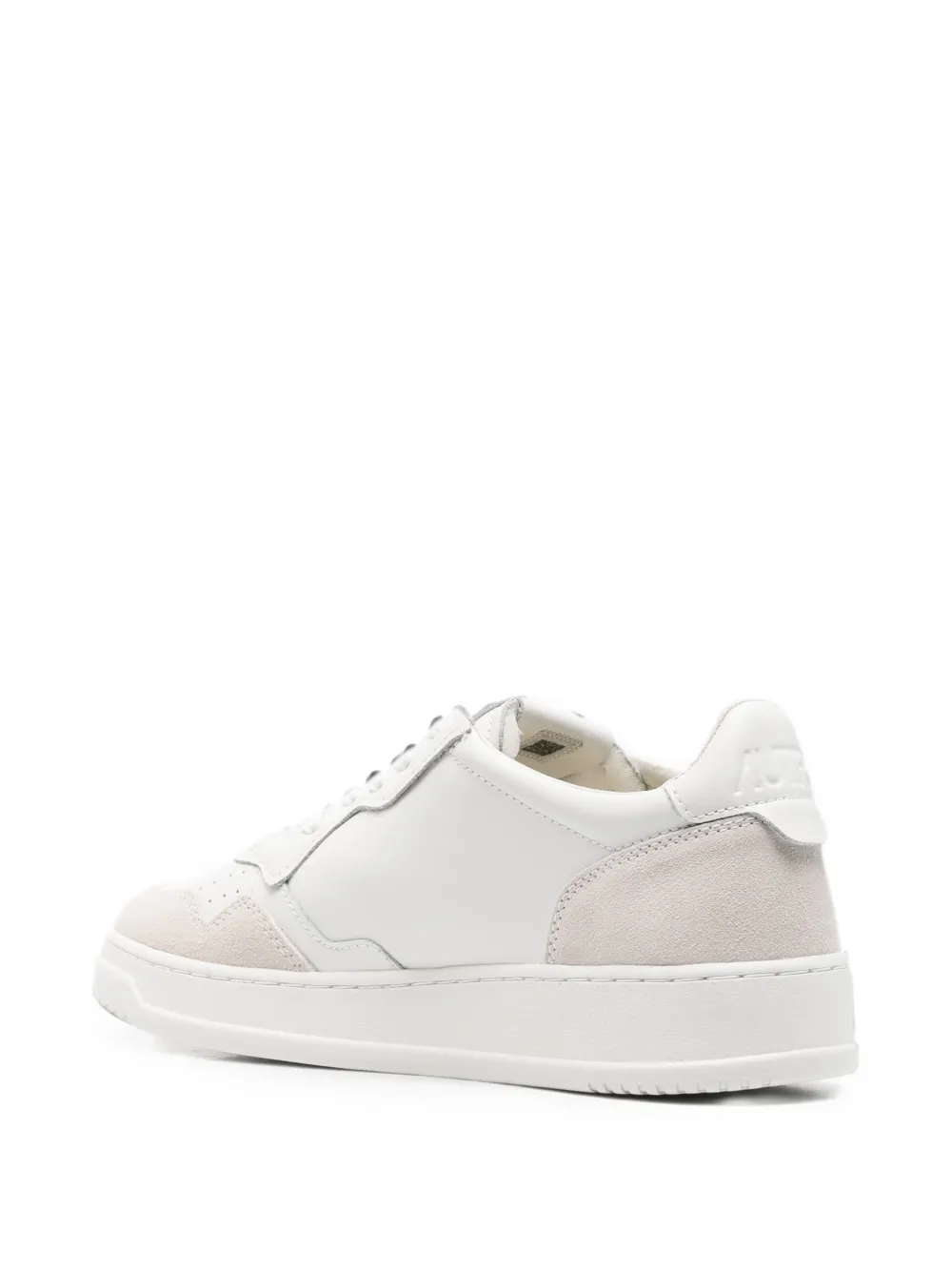 Autry Medalist perforated sneakers Wit