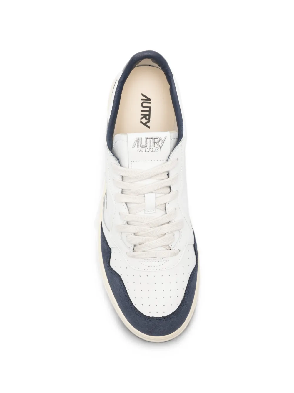 Autry Medalist leather sneakers Wit