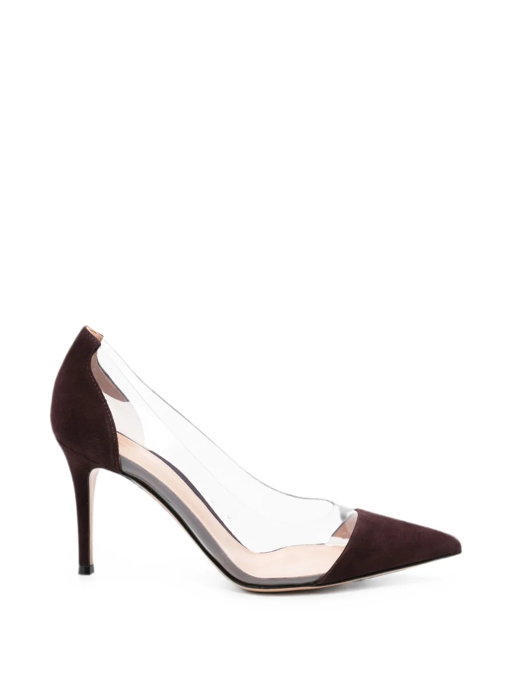 Gianvito Rossi Plexi pumps Wit