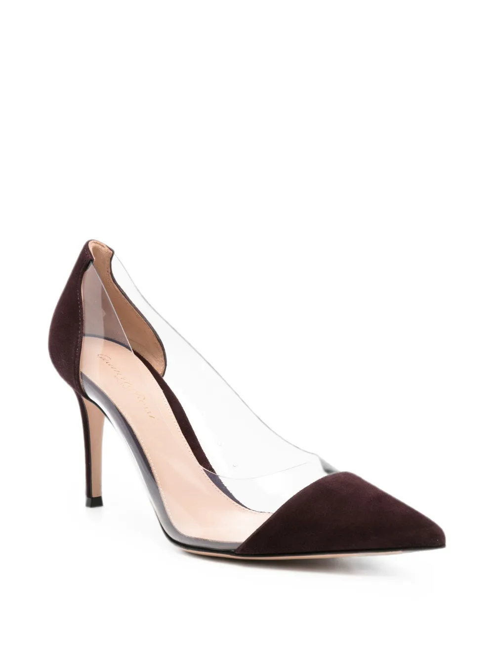 Gianvito Rossi Plexi pumps Wit