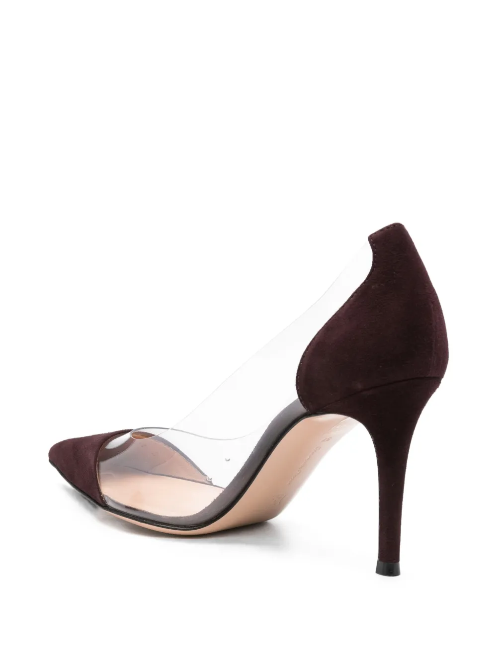 Gianvito Rossi Plexi pumps Wit