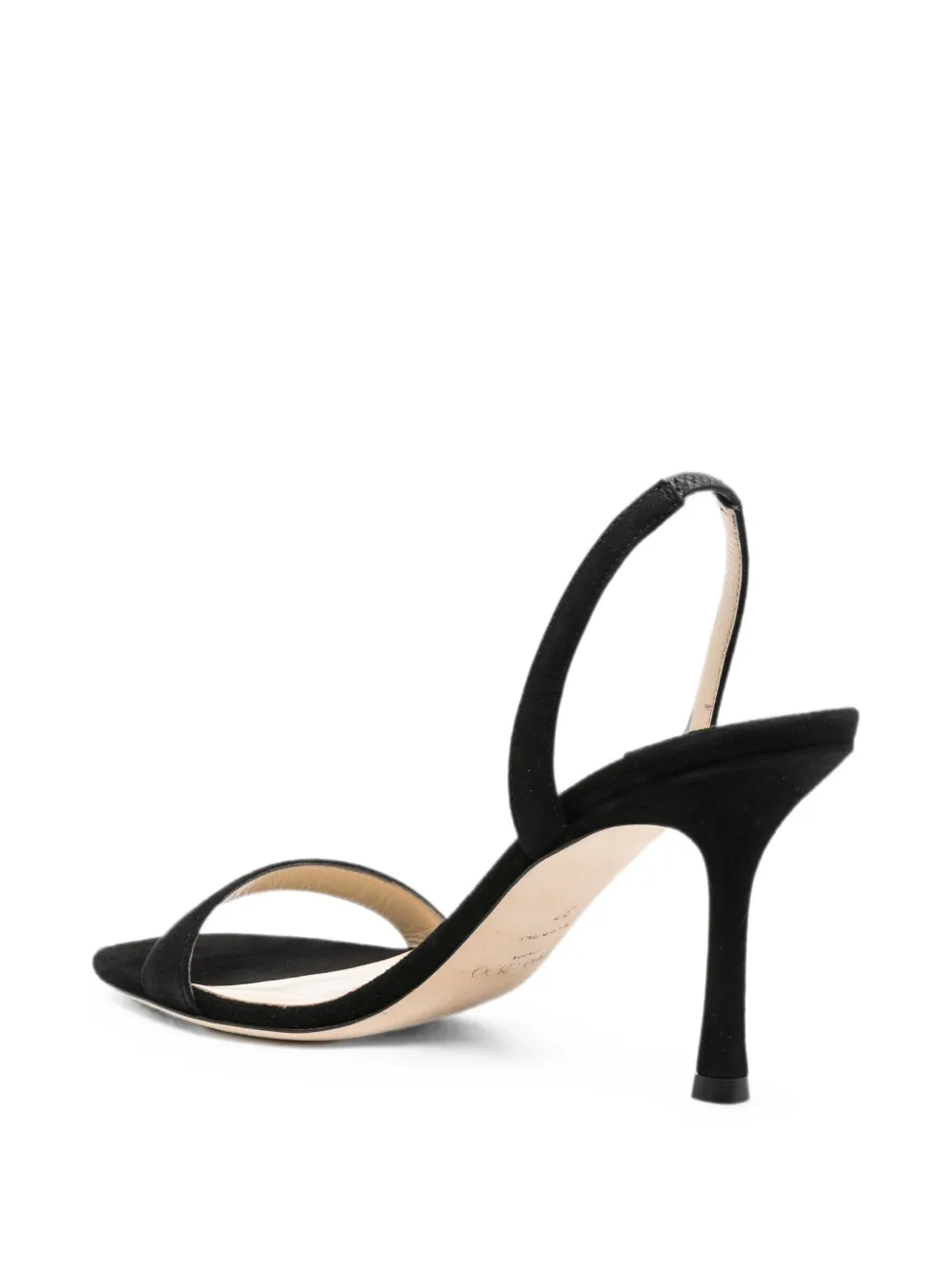 Jimmy Choo Jenn slingback sandals Zwart