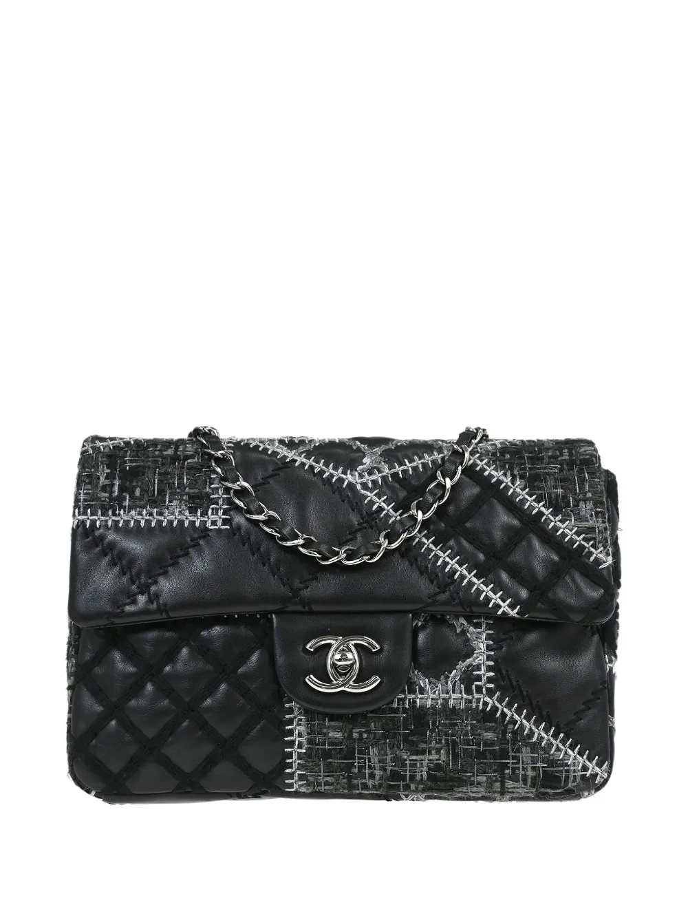 CHANEL Pre-Owned 2011 Patchwork Stitch shoulder bag - Nero