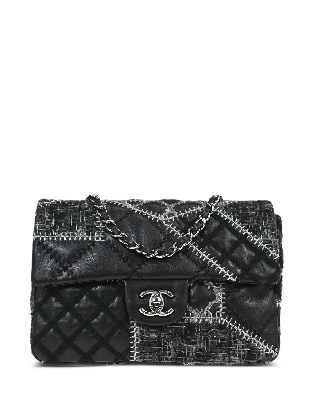 CHANEL Pre-Owned 2011 Patchwork Stitch shoulder bag - Nero