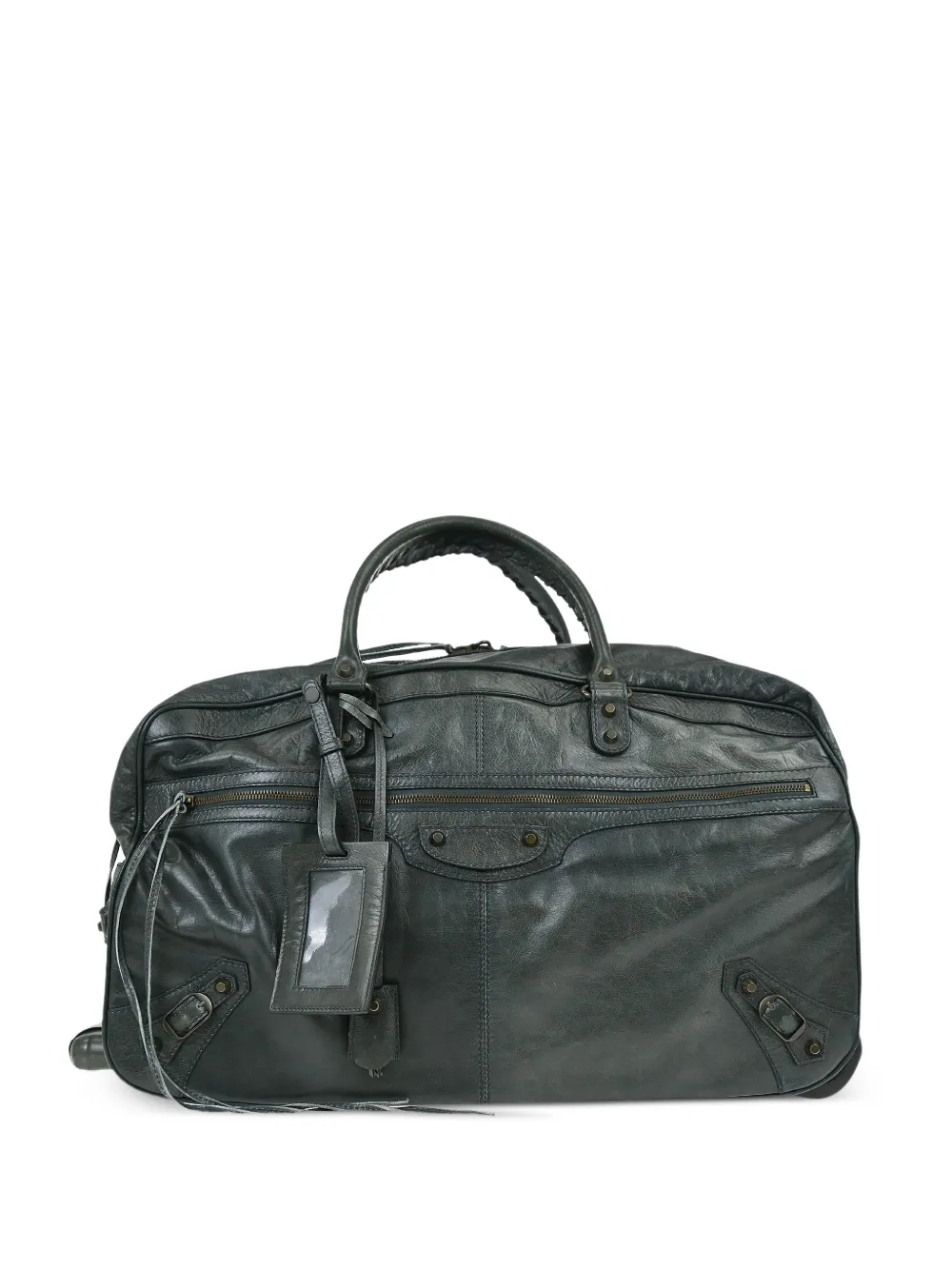 Balenciaga Pre-Owned 1990-2000s Carry-On Luggage handbag - Verde