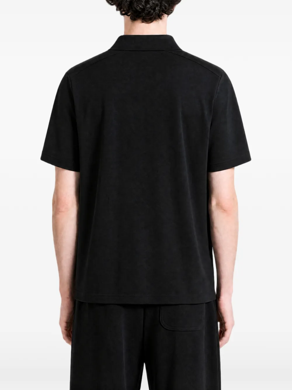 Burberry Poloshirt met korte mouwen Zwart