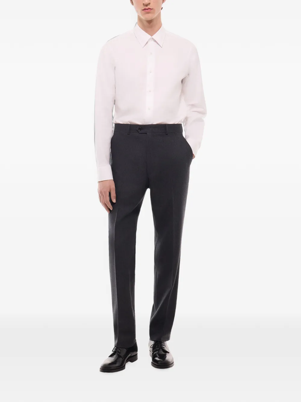 FURSAC Geplooide pantalon Grijs