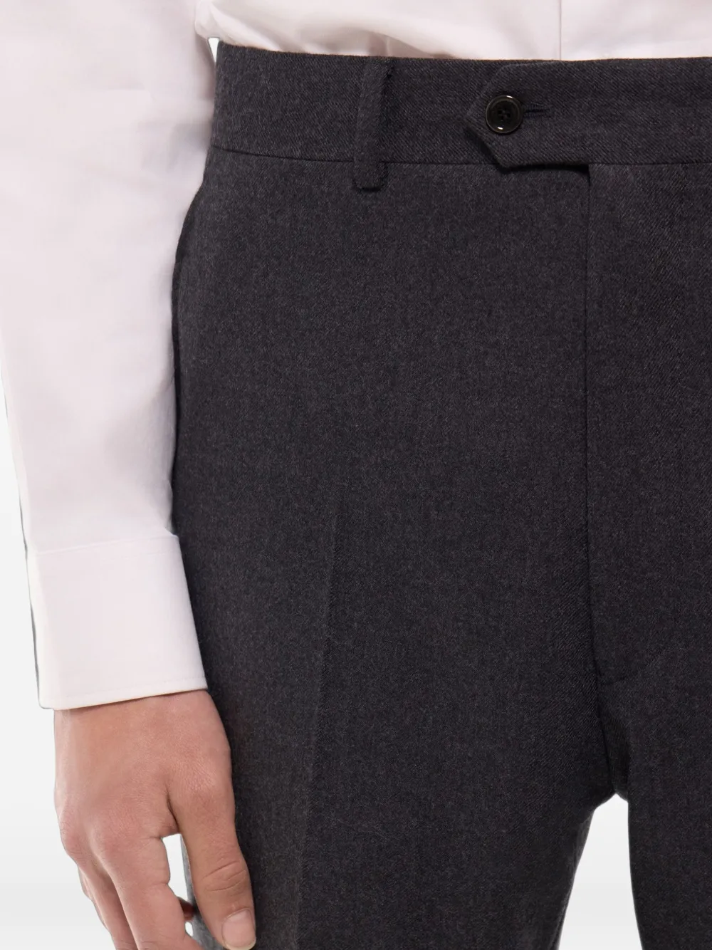 FURSAC Geplooide pantalon Grijs