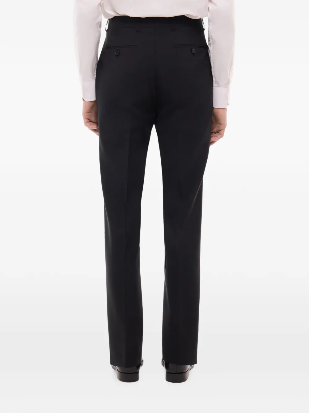 FURSAC Pantalon van scheerwol Zwart