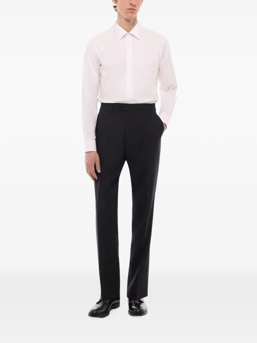 FURSAC Pantalon van scheerwol Zwart