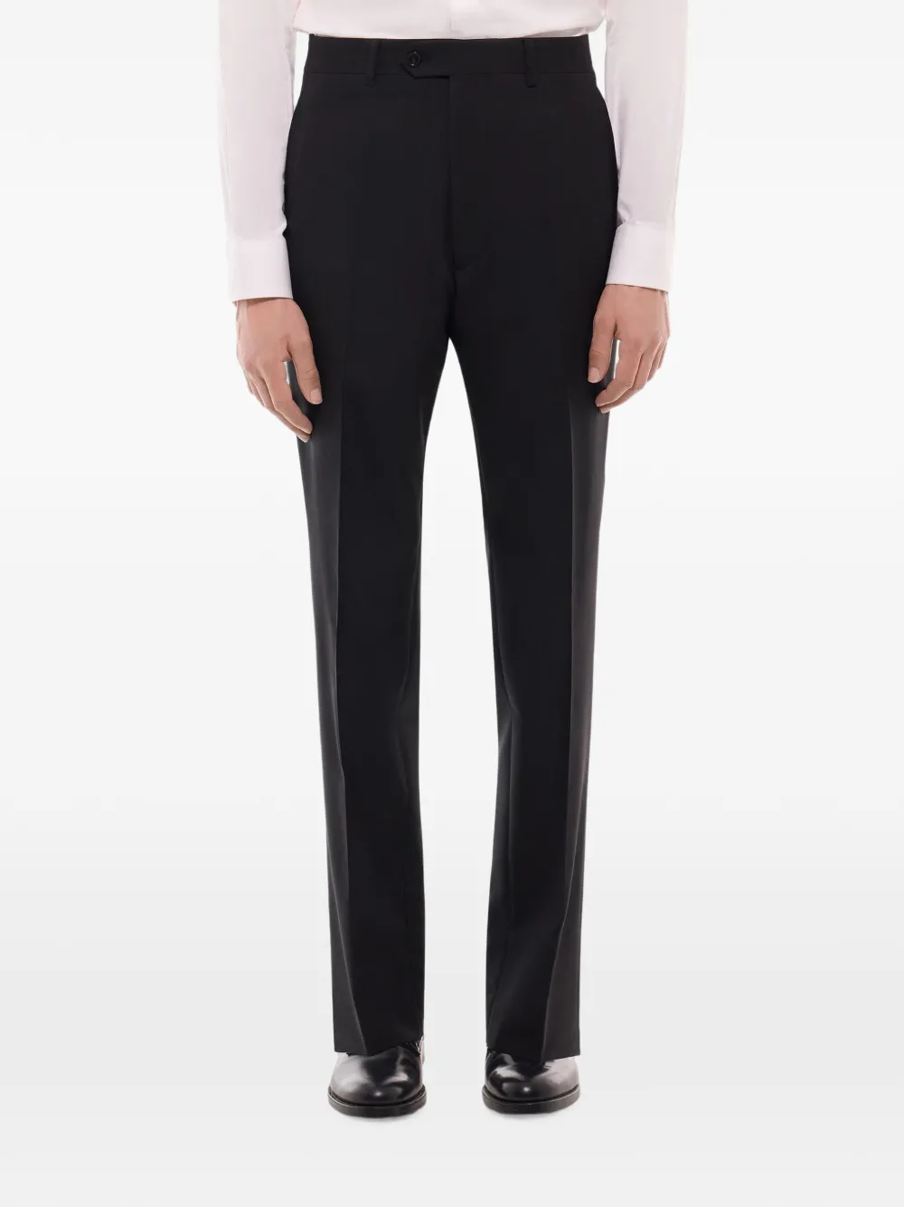 FURSAC Pantalon van scheerwol Zwart
