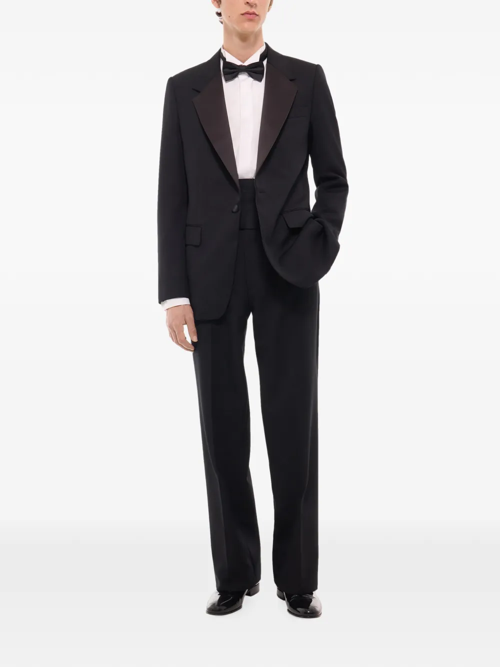 FURSAC Blazer met puntige revers Zwart