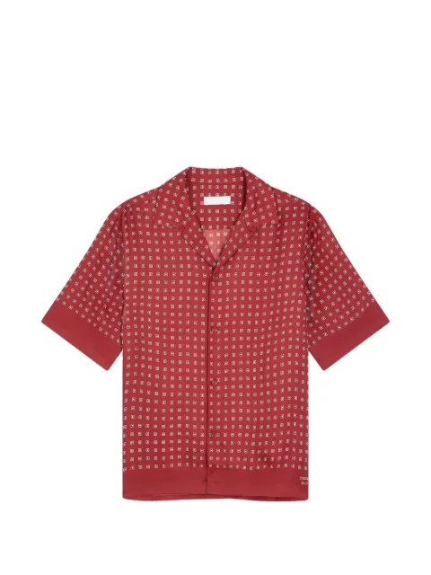 FURSAC camisa manga corta con motivo geométrico
