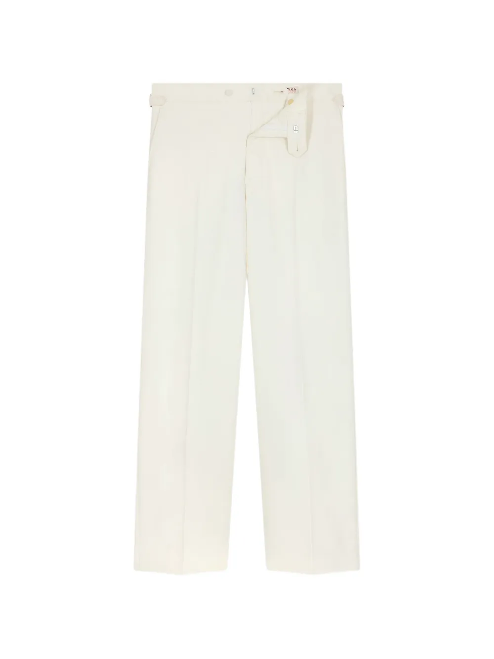 FURSAC virgin-wool tuxedo trousers - Bianco