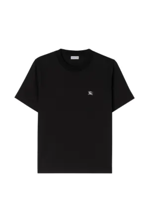 Miu Miu Ribbed Jersey T-shirt | Black | FARFETCH