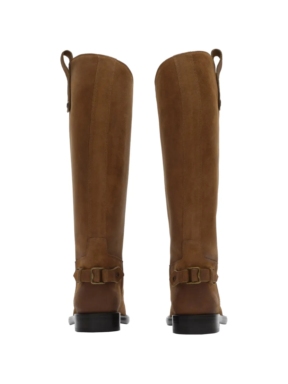 Burberry Cavalier suède laarzen Bruin