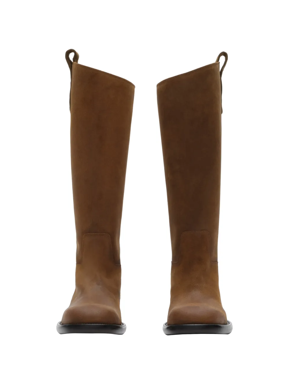 Burberry Cavalier suède laarzen Bruin