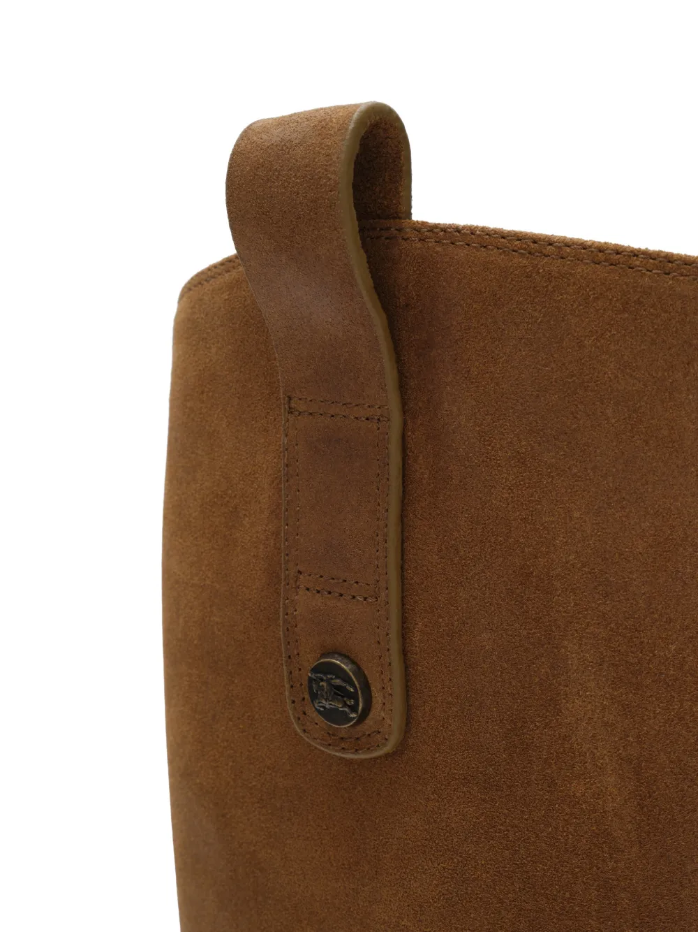 Burberry Cavalier suède laarzen Bruin
