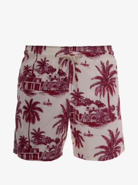 MC2 Saint Barth shorts de playa con estampado Toile de Jouy