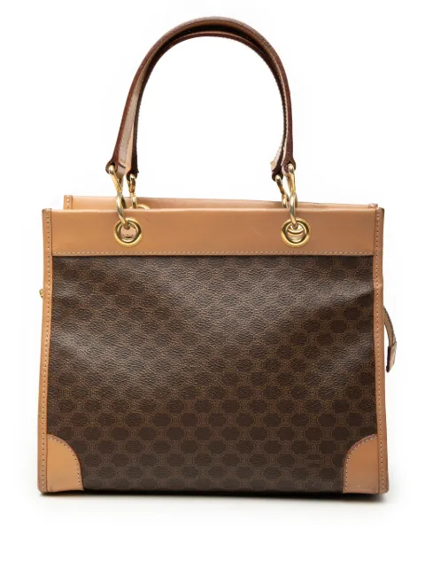 Celine Pre-Owned tote Macadam Coated Canvas 2014