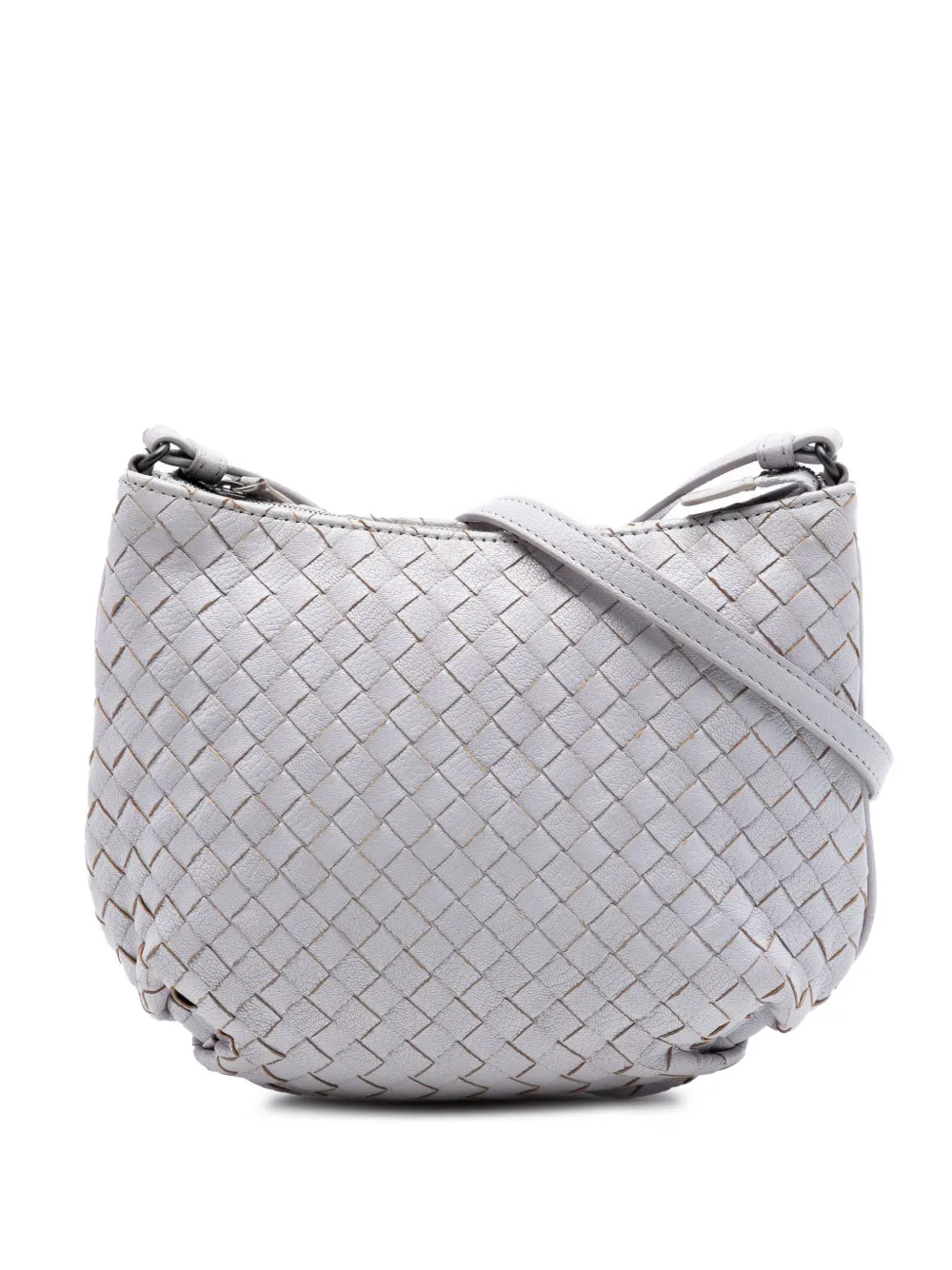 Bottega Veneta Pre-Owned 2012-2026 Cervo Intrecciato crossbody bag - Purple