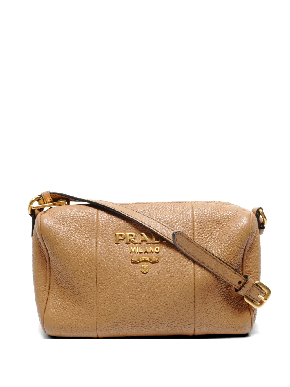 Prada Pre-Owned 2000s Mini Pochette Vitello logo shoulder bag - Toni neutri