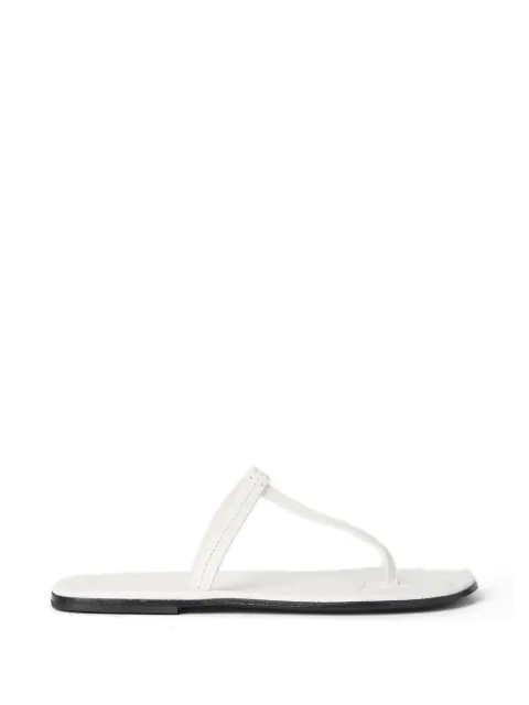 TOTEME T-strap squared-toe flat sandals