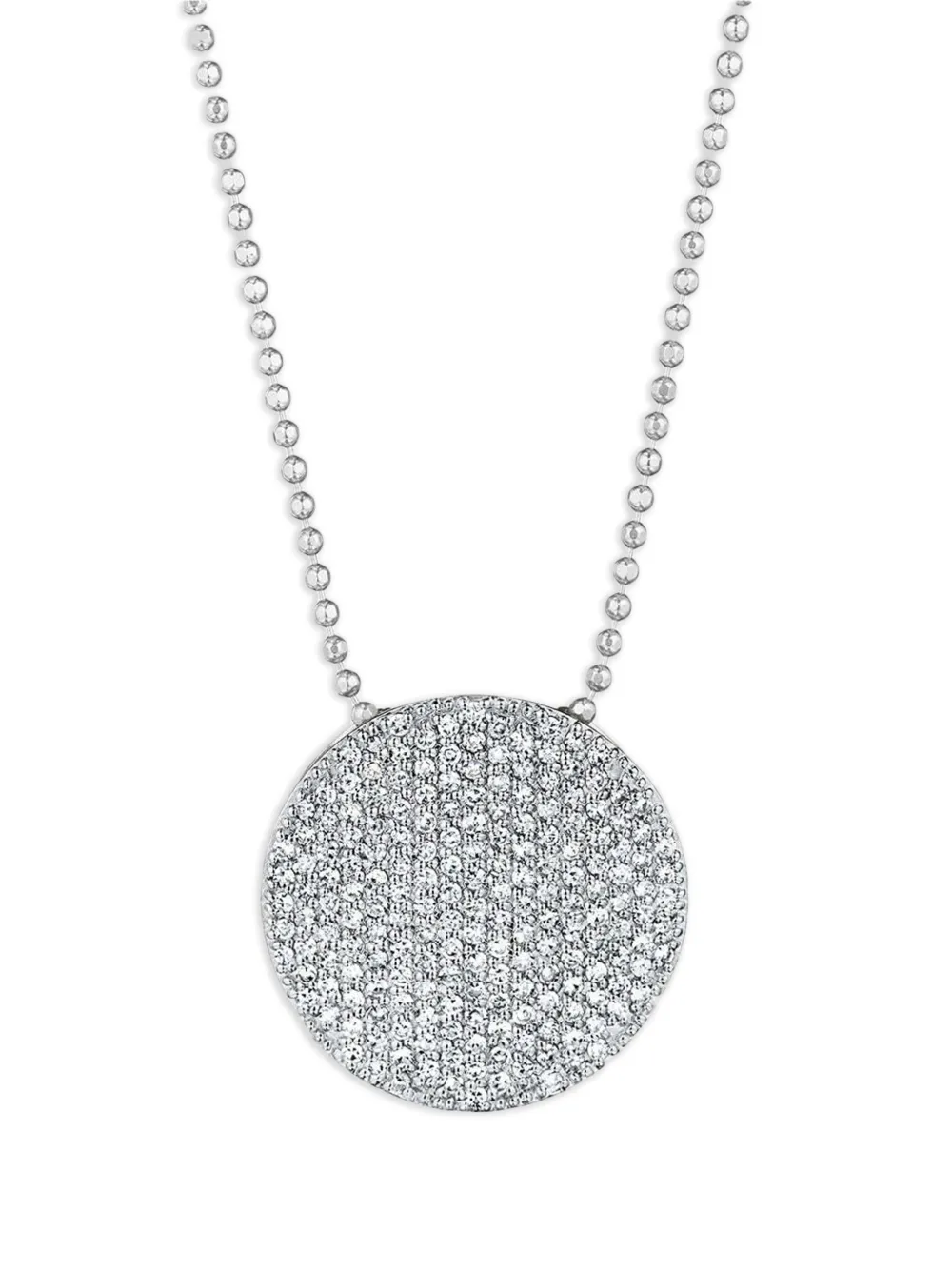 PHILLIPS HOUSE Collana Infinity grande con diamanti - Argento