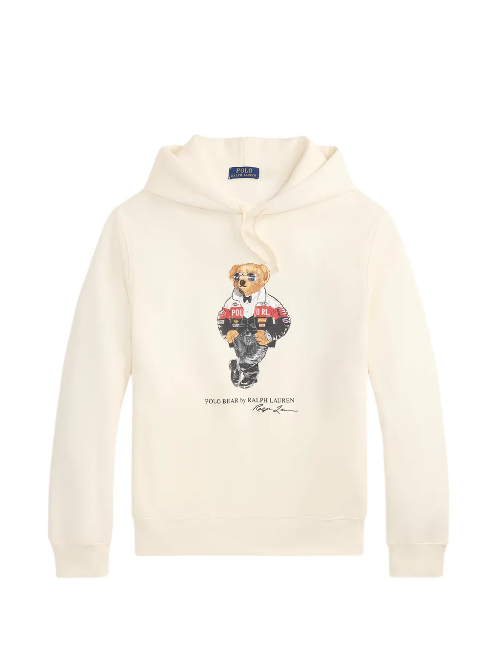 Polo Ralph Lauren Felpa Polo Bear con cappuccio - Toni neutri