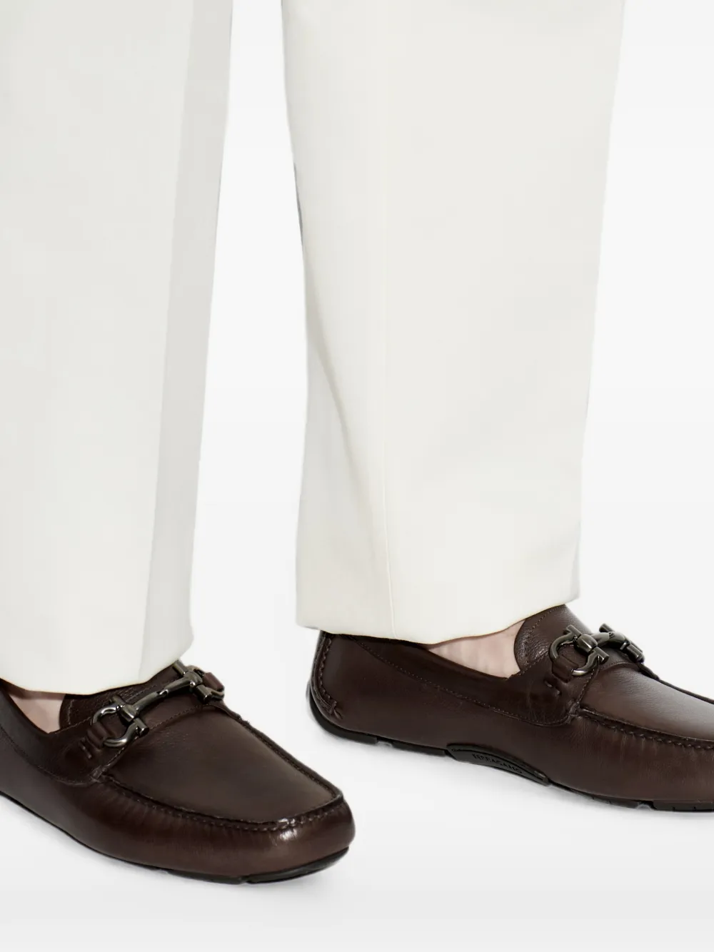 Ferragamo Parigi New leather loafers Bruin