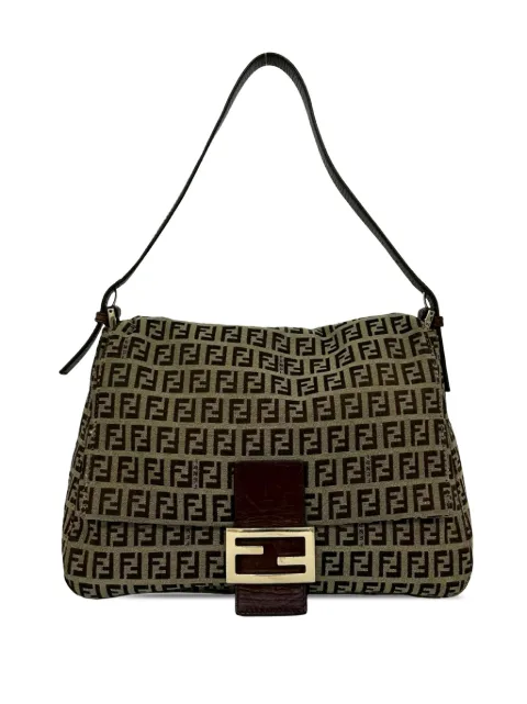 Fendi Pre-Owned 2000-2010 Zucchino Canvas Mamma Forever shoulder bag