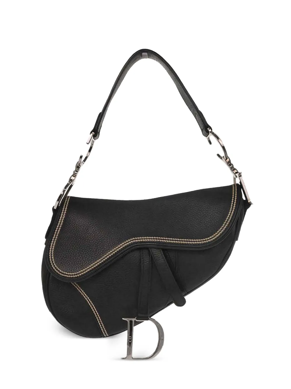 Christian Dior Pre-Owned 2006 Saddle handbag - Black